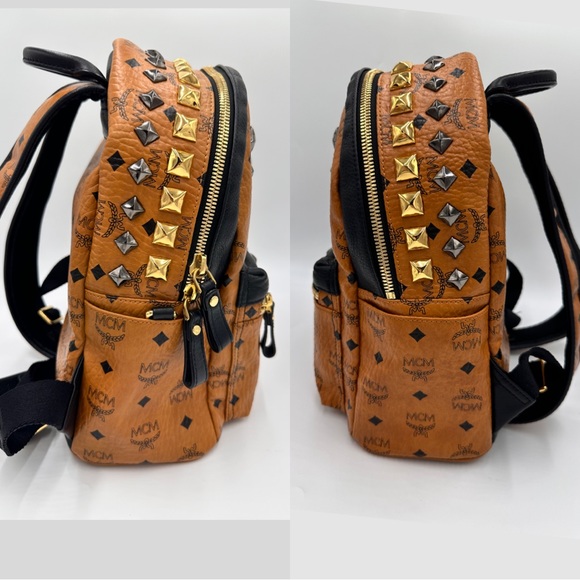 MCM
COGNAC MCM VISETOS STARK
STUDDED BACKPACK MEDIUM - Picture 8 of 16